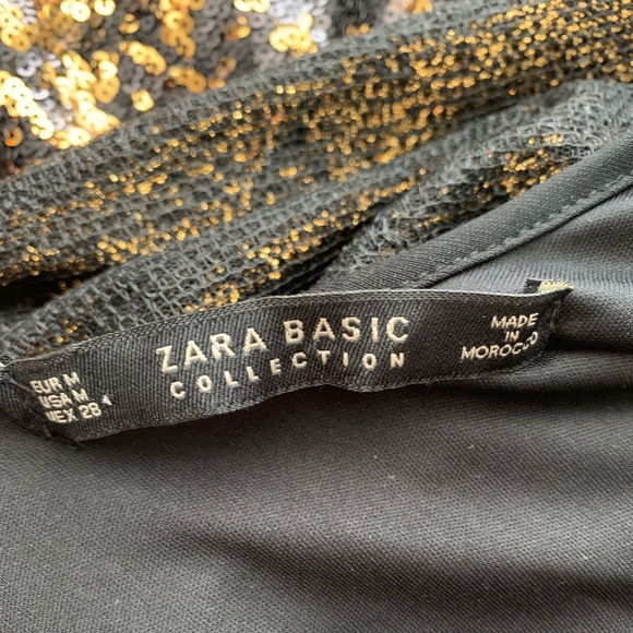 ZARA Basic Collection Sequin Dress - Picture 3 of 5